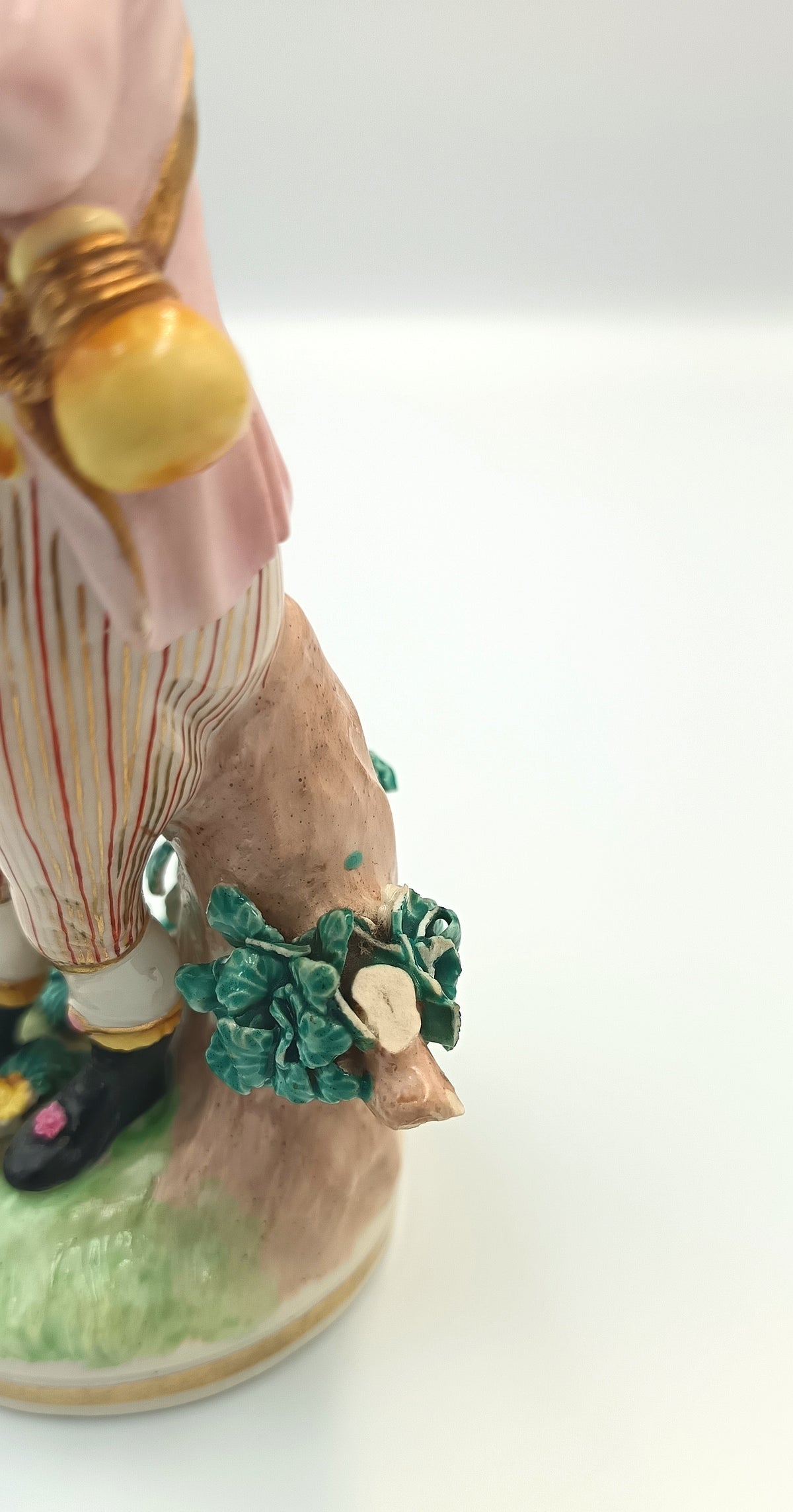 Attributed to Bloor Derby | Pastoral Shepherd Boy | Bocage Figure | Polychrome Porcelain | c.1820–1840