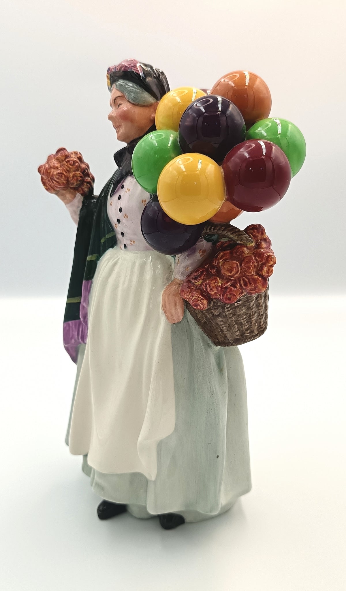 Royal Doulton | Biddy Pennyfarthing | HN 1843 | Porcelain Figurine | England, introduced 1937