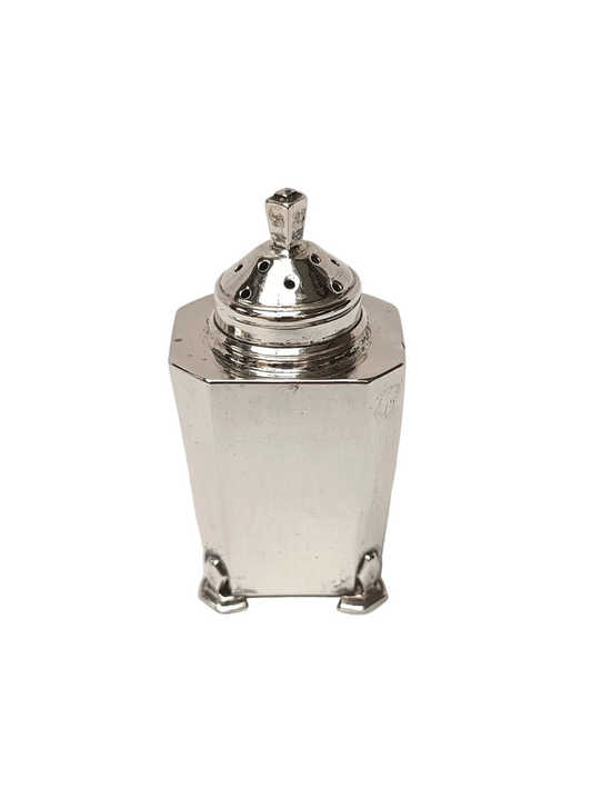 Sterling Silver | Art Deco Octagonal Pepperette | Birmingham 1934 | 21g