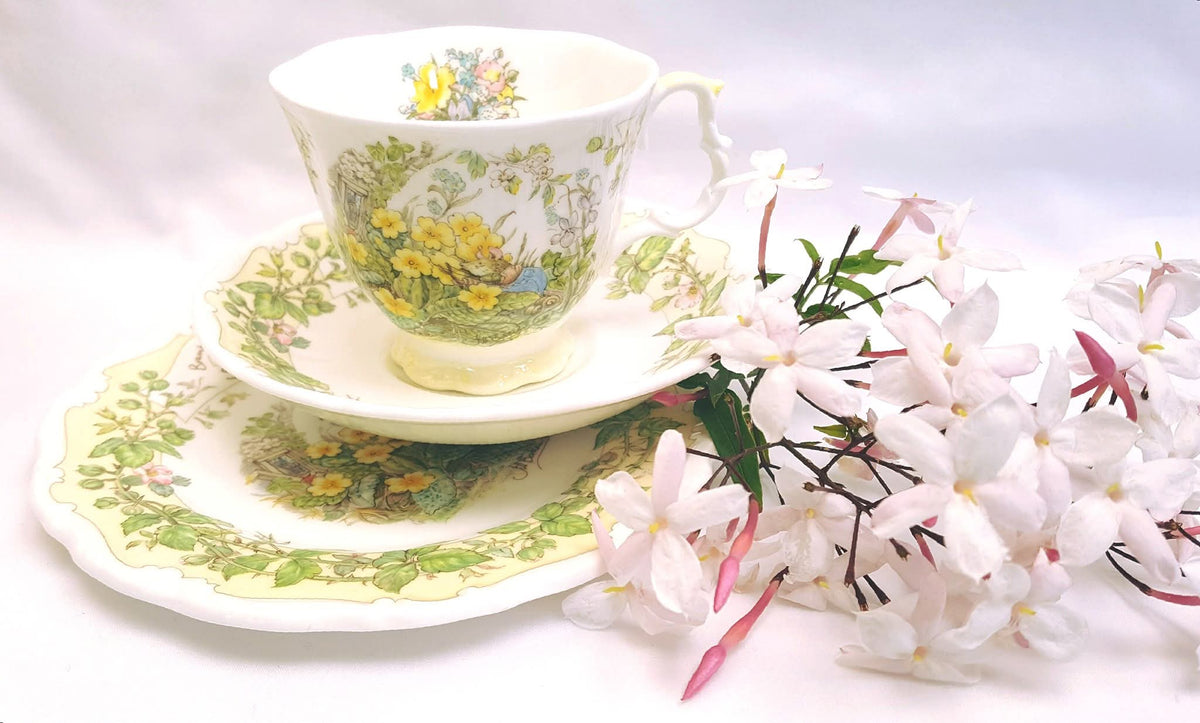 Royal Doulton | Brambley Hedge — Spring | Trio | Jill Barklem | 1983