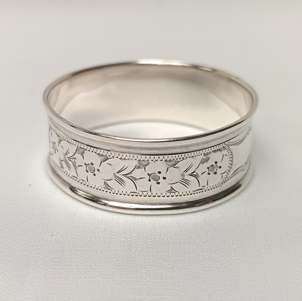 Antique Hallmarked Sterling Silver Serviette Ring