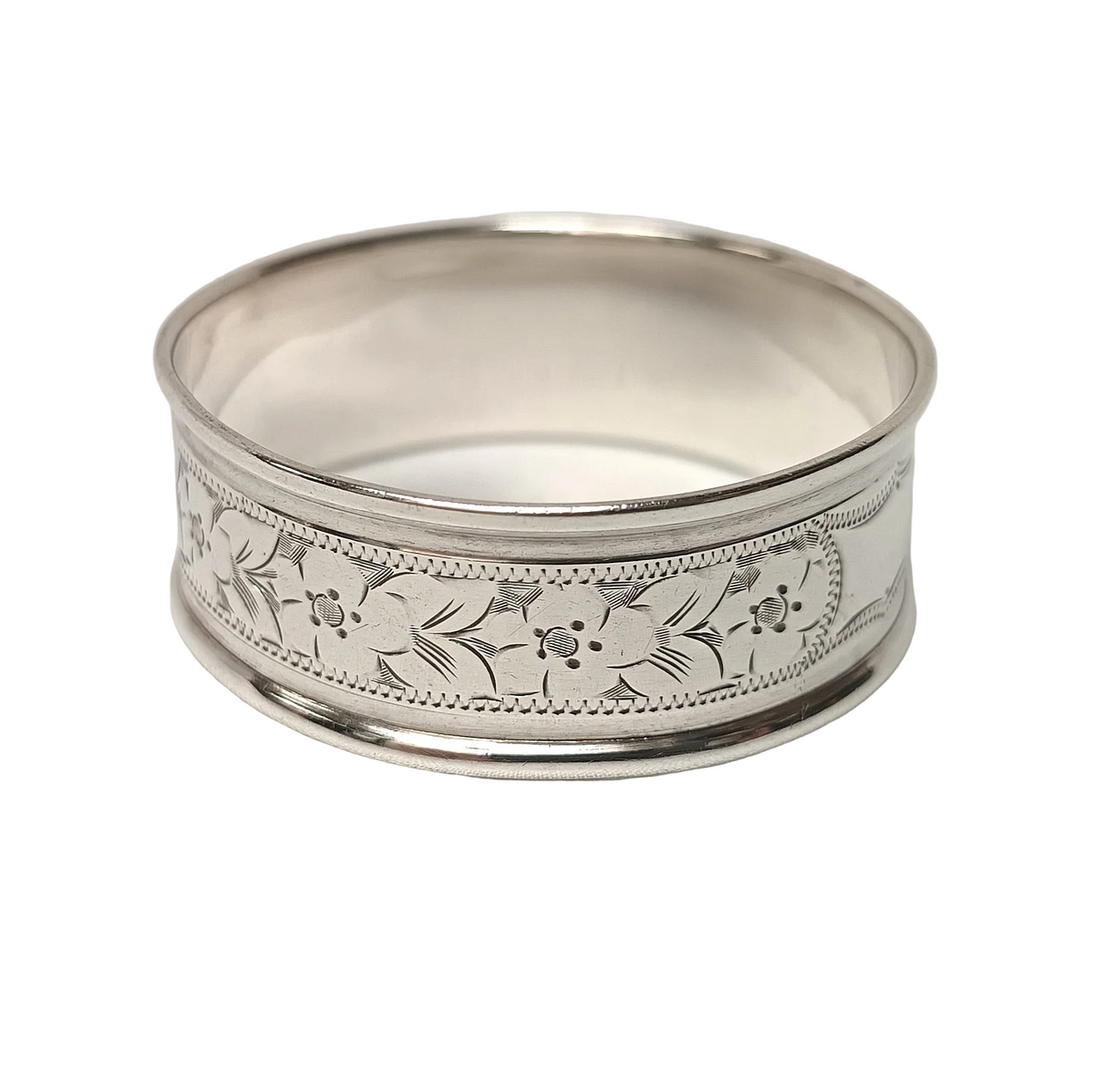 Antique Hallmarked Sterling Silver Serviette Ring