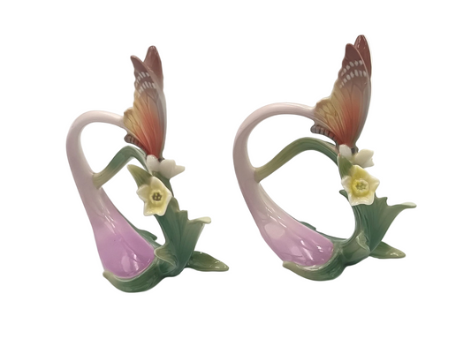 Franz Collection | Papillon Butterfly | Napkin Rings | Porcelain | FZ00500 | Designed by Jen Woo, Sculpted by Chin I | 2003 | Set of Two