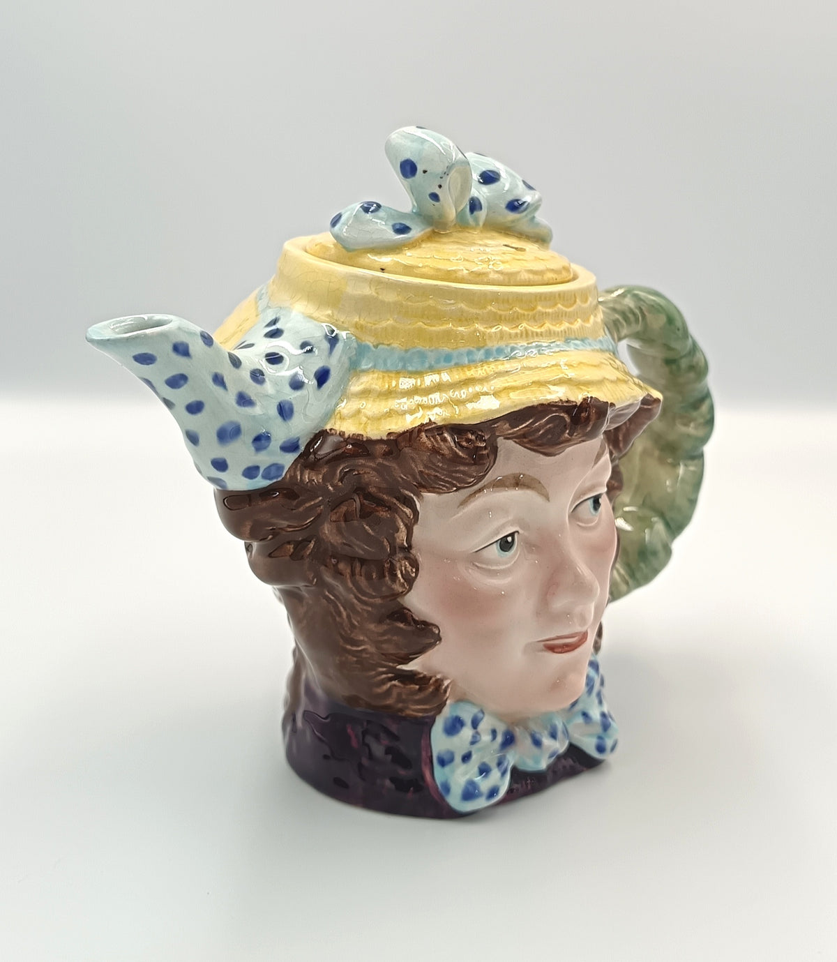 Beswick | Dolly Varden (Model 1203) | Character Teapot | Hand-Painted Earthenware | Longton, England, 1950–1973