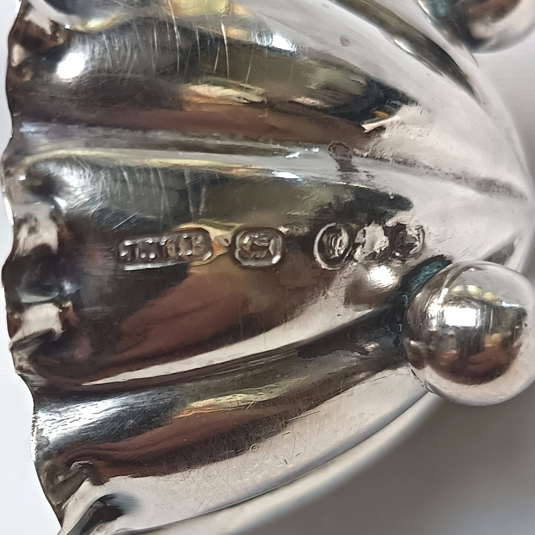 Antique Hallmarked Sterling Silver Salt Cellar
John Millward Banks | Birmingham | 1890