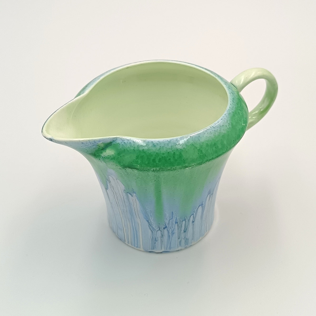 Shelley | Harmony Dripware | Regent Shape | Blue & Green | Part Coffee Service | England, 1933–1934