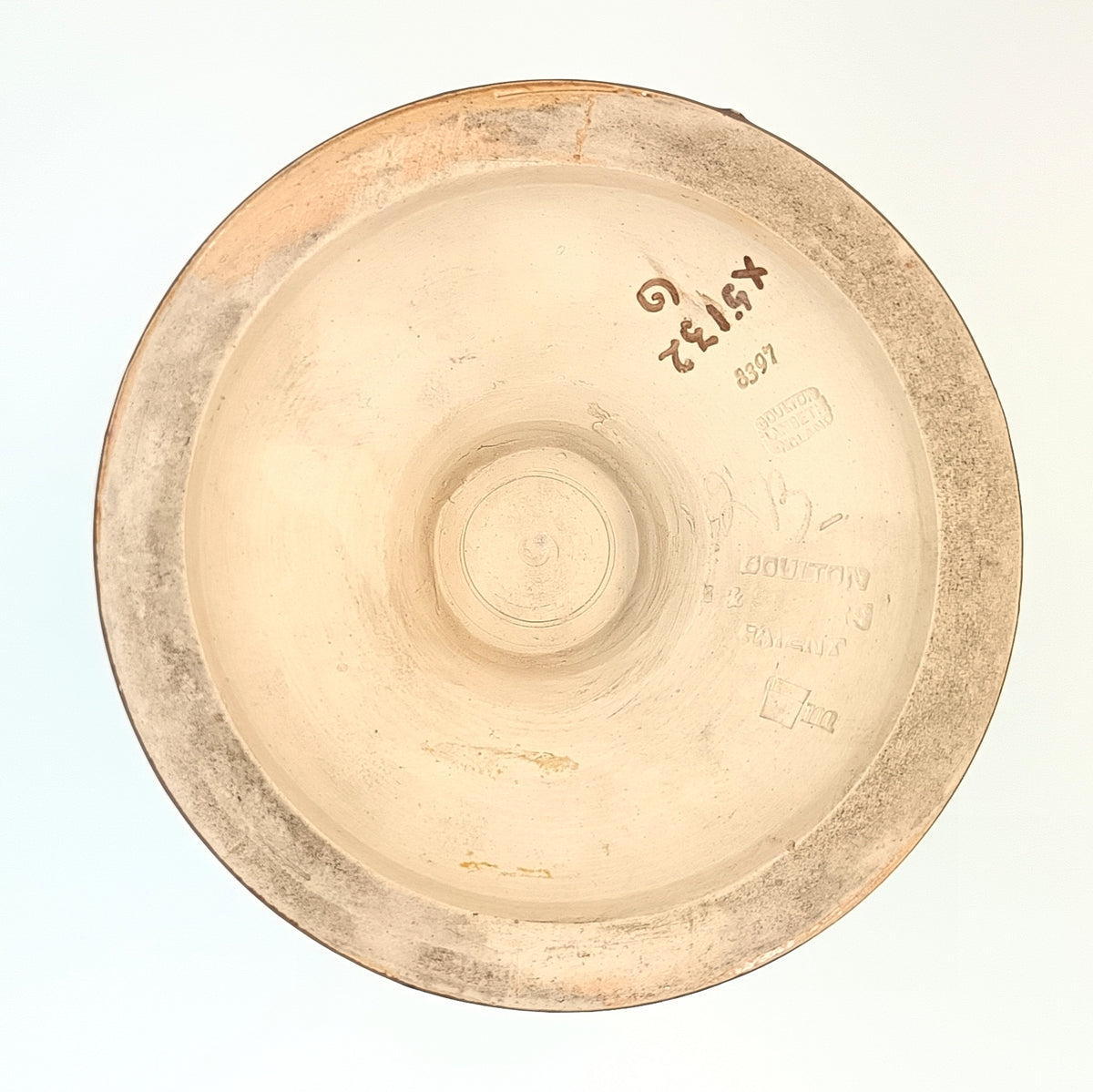 Doulton Lambeth | Slater’s Patent | Large Stoneware Vase | Floral Chine Decoration | England, 1891–1914