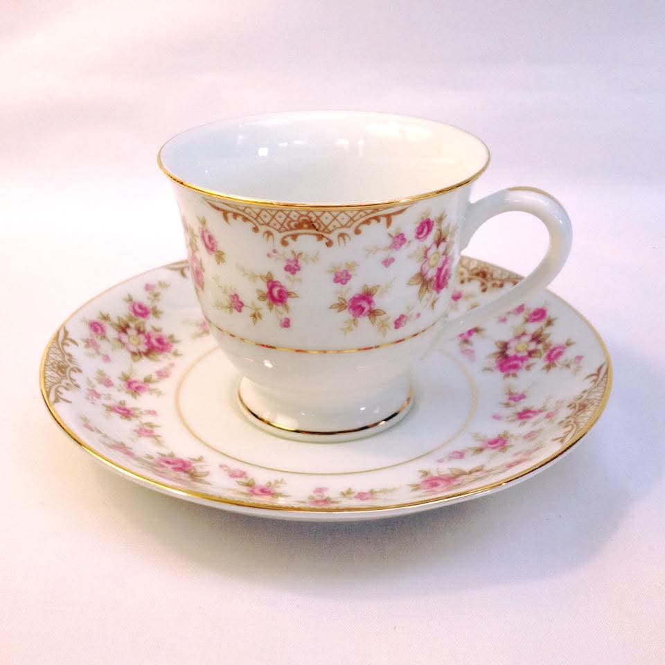 RC Japan | Rosalie | Demitasse Set | Porcelain | Japan, c.1950s–1970s