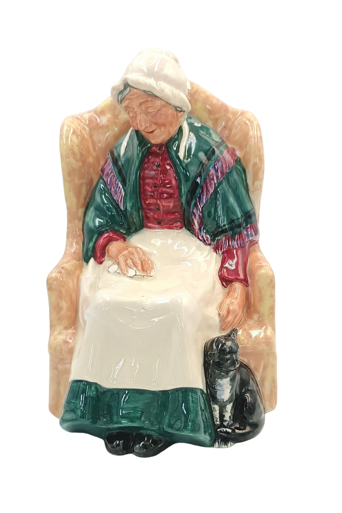 Royal Doulton | Forty Winks | HN 1974 | Bone China Figurine | England, COPR 1945