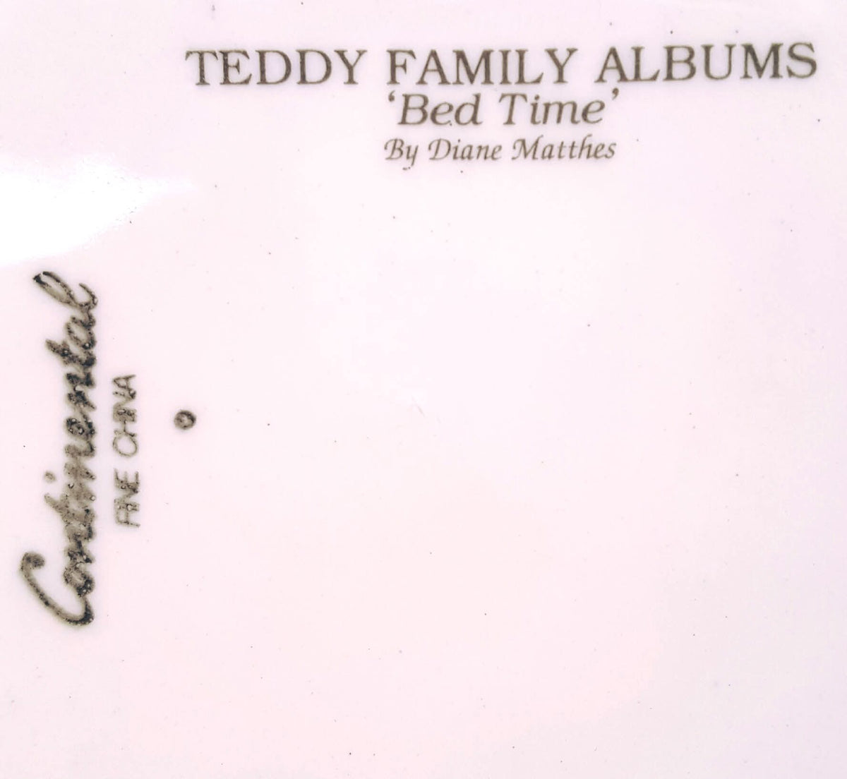 Various Makers | Teddy Bear Cabinet Plates | Collection of Six | Circa 1980s–1990s