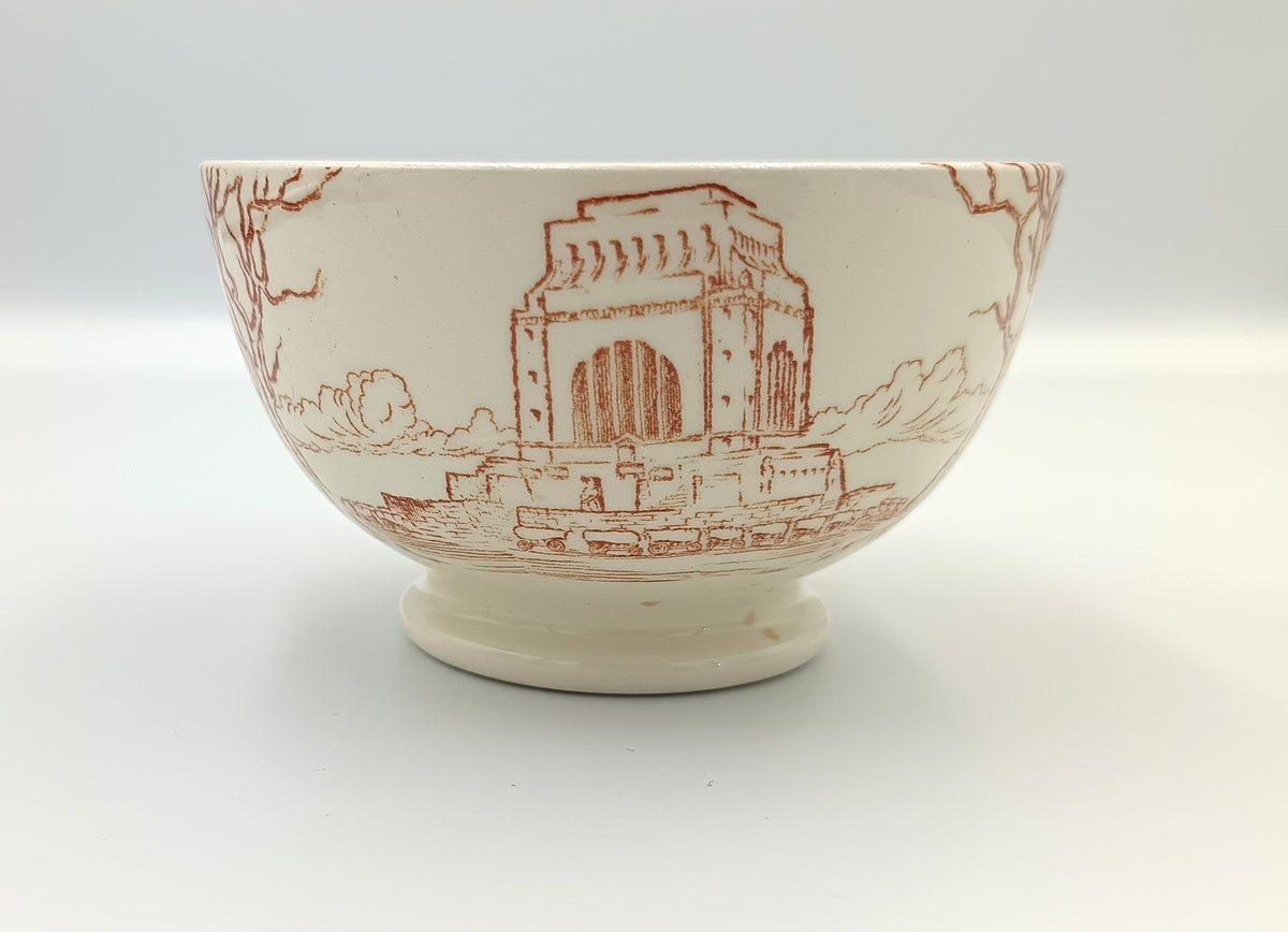 N.V. De Sphinx (Attributed) | Voortrekker Centenary Commemorative Bowl | 1838–1938 | City of Johannesburg Issue