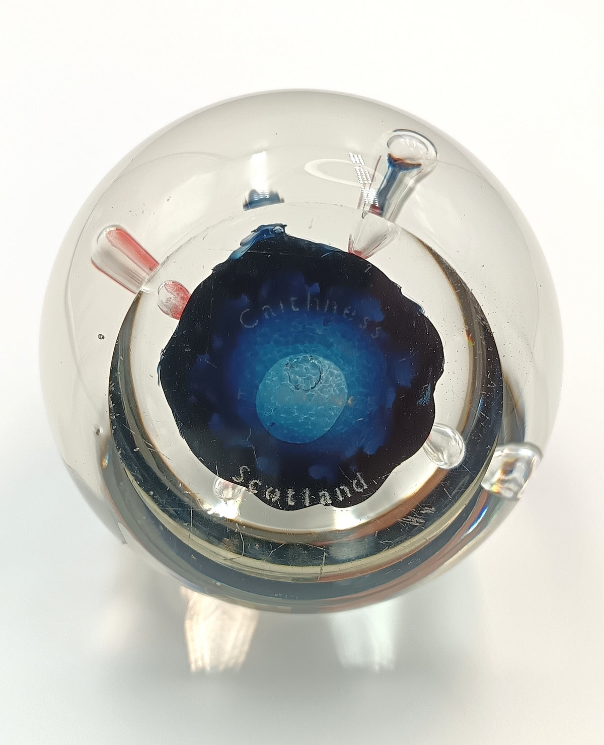 Caithness Glass | Finedance | Hand-Blown Glass Paperweight | Scotland, 20th century