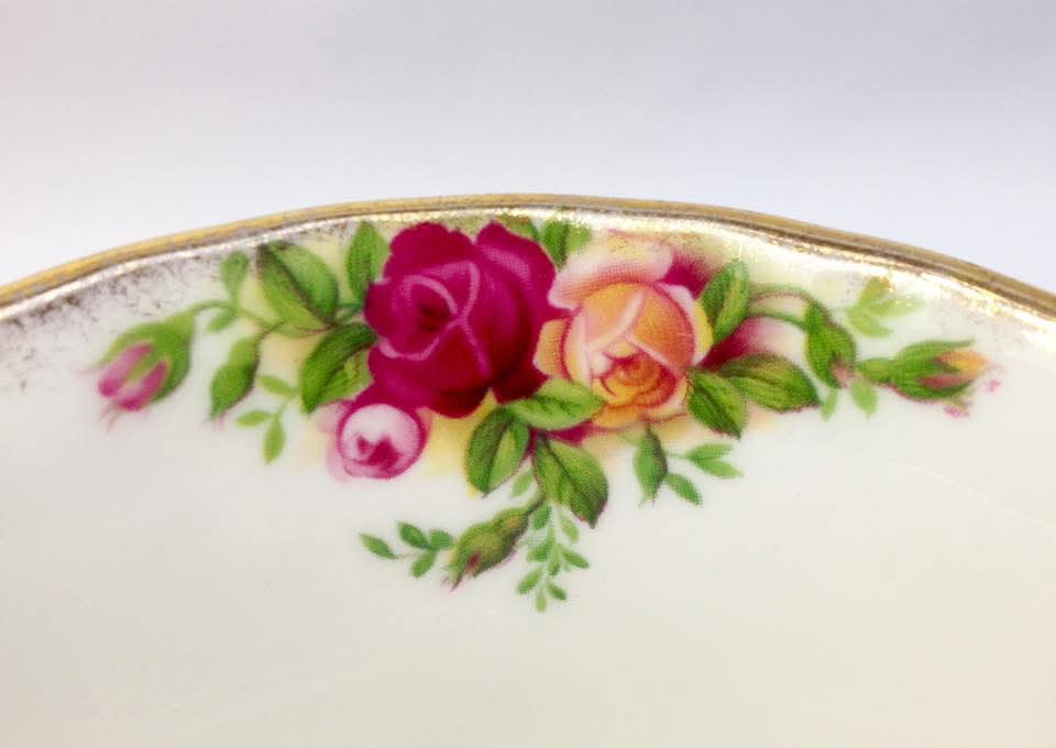 Royal Albert | Old Country Roses | Teacup and Saucer Duos | Bone China | England | © 1962 Royal Albert Ltd