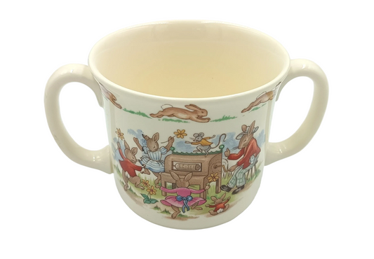 Royal Doulton | Bunnykins | Two-Handled Child's Mug | Fine Bone China | England, c.1936–1990s