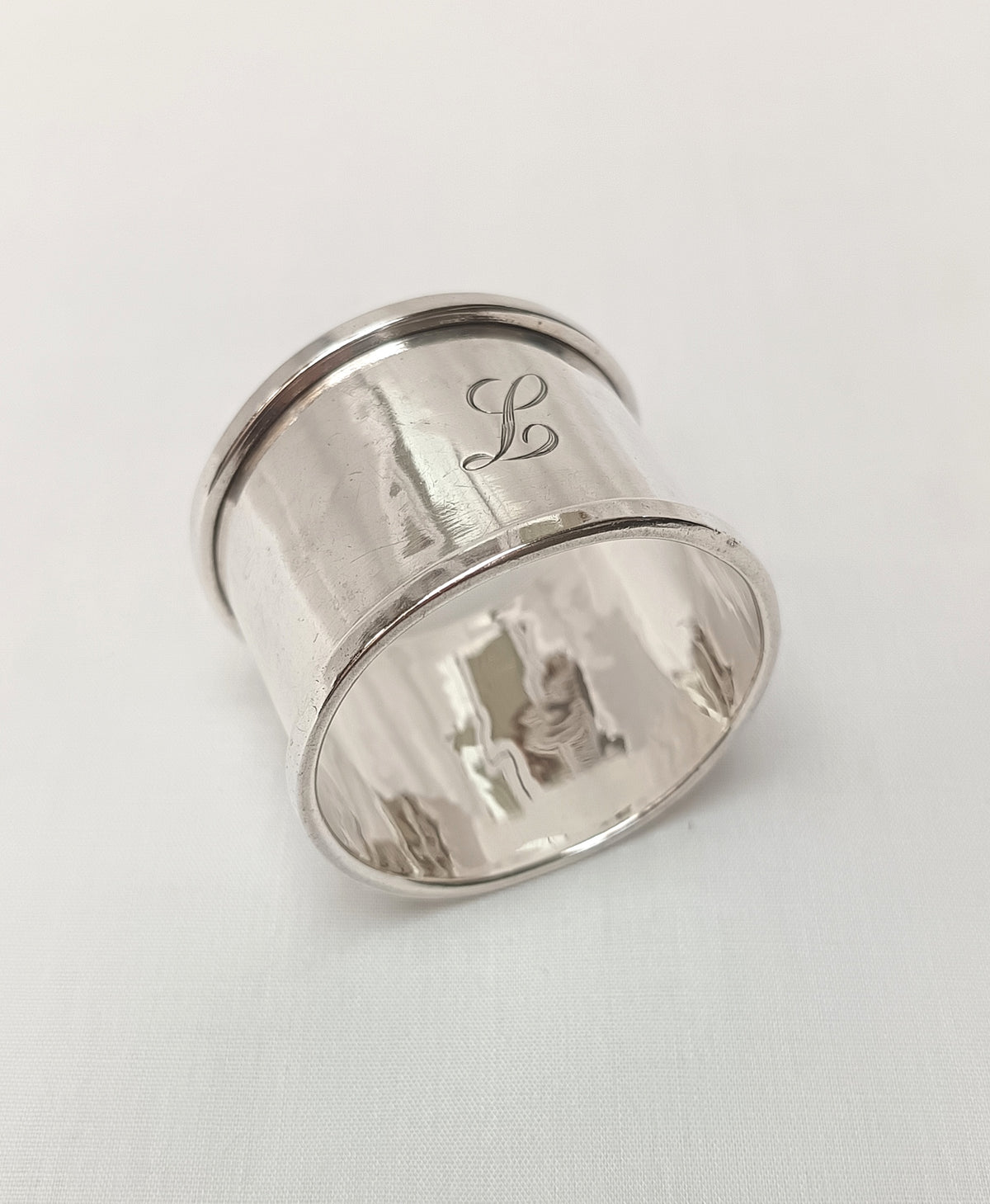 Vintage Hallmarked Sterling Silver Serviette Ring