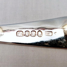 Load image into Gallery viewer, Antique Pair of  Hallmarked Sterling Silver Berry Spoons
