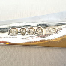 Load image into Gallery viewer, Hallmarked sterling silver berry spoon
