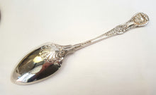 Load image into Gallery viewer, Hallmarked sterling silver serving spoon
