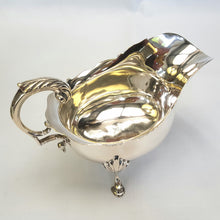 Load image into Gallery viewer, Hallmarked sterling silver gravy boat
