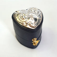 Load image into Gallery viewer, Hallmarked sterling silver ring box holder

