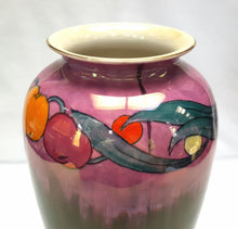 Load image into Gallery viewer, Art Deco Royal Staffordshire lustre ware vase
