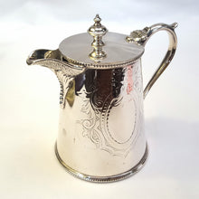 Load image into Gallery viewer, Silver plated teapot for one
