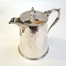 Load image into Gallery viewer, Silver plated teapot for one
