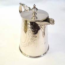 Load image into Gallery viewer, Silver plated teapot for one
