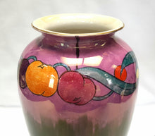 Load image into Gallery viewer, Art Deco Royal Staffordshire lustre ware vase
