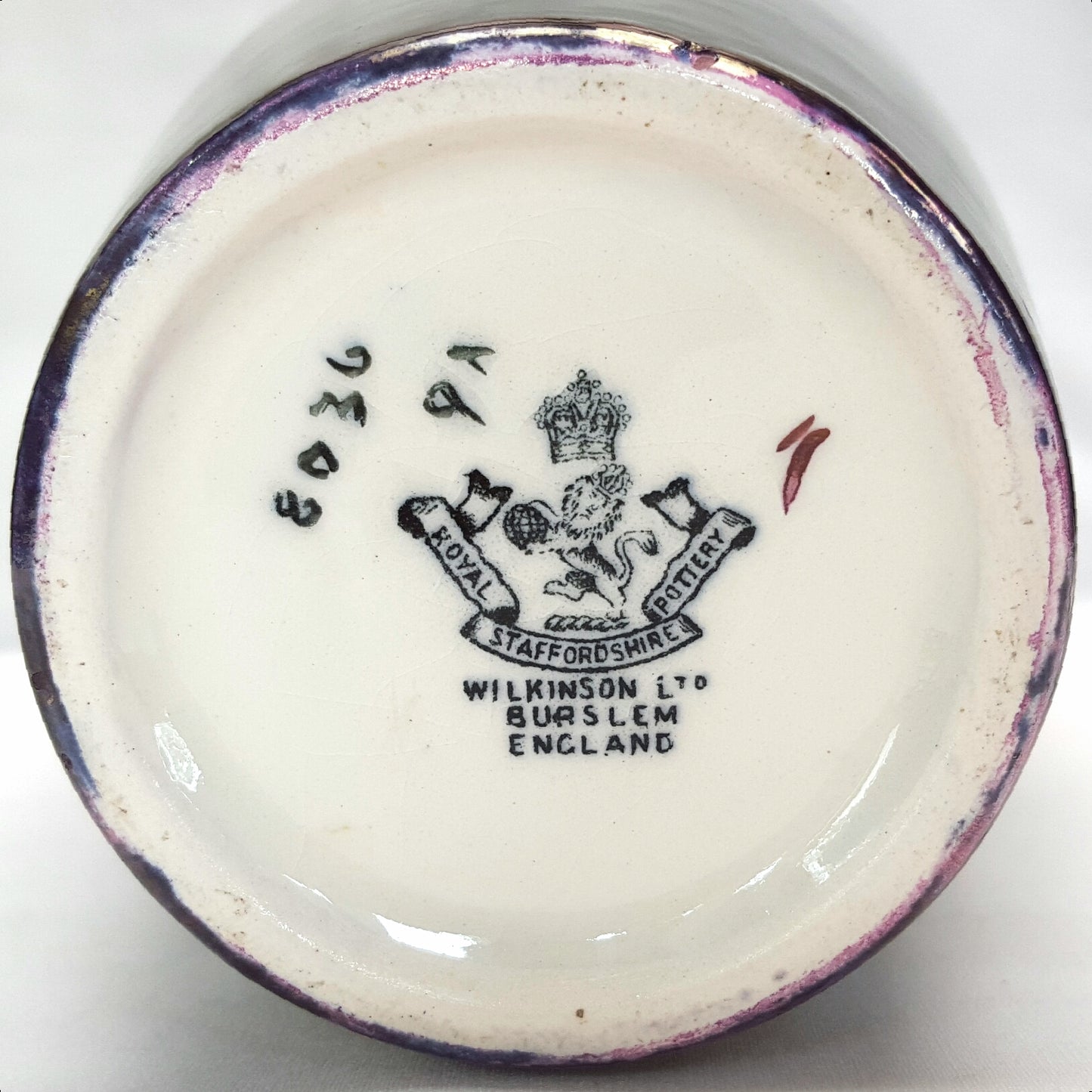 Art Deco Royal Staffordshire Wilkinson Ltd Lustre Ware Vase – Circa 1920s