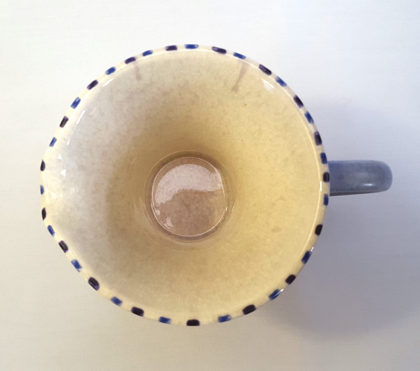 Rare Charlotte Rhead ‘Blue Peony’ Bursley Ware Pouring Jug