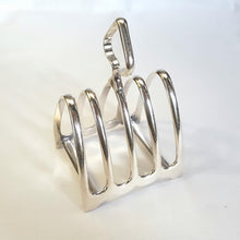 Load image into Gallery viewer, Silver plated toast rack
