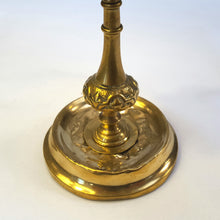 Load image into Gallery viewer, Pair of antique brass candlesticks
