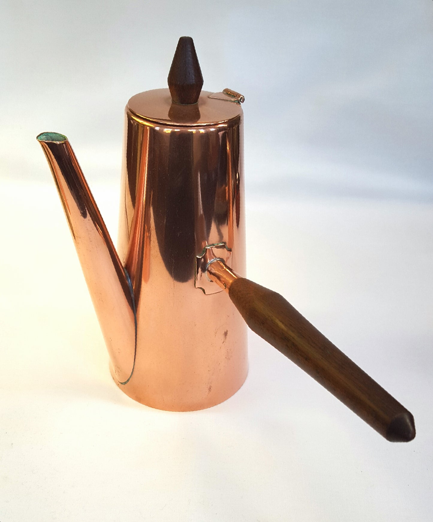 Vintage Mid-Century Copper Coffee Set – Modernist Style, Douro, Portugal