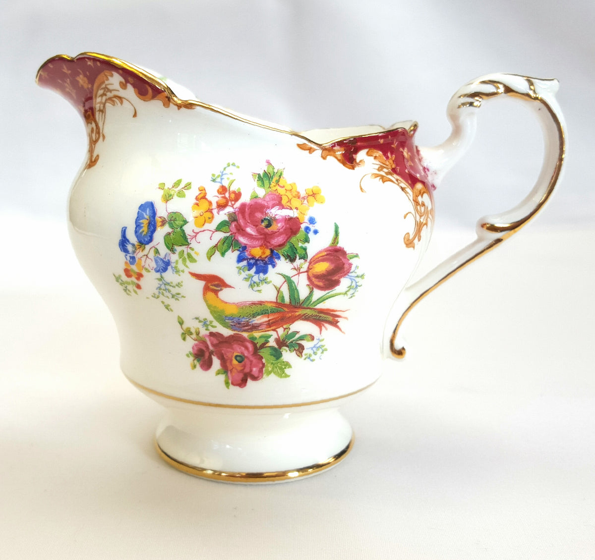 Vintage Paragon ‘Rockingham’ Fine Bone China Milk Jug – Circa 1930s, England