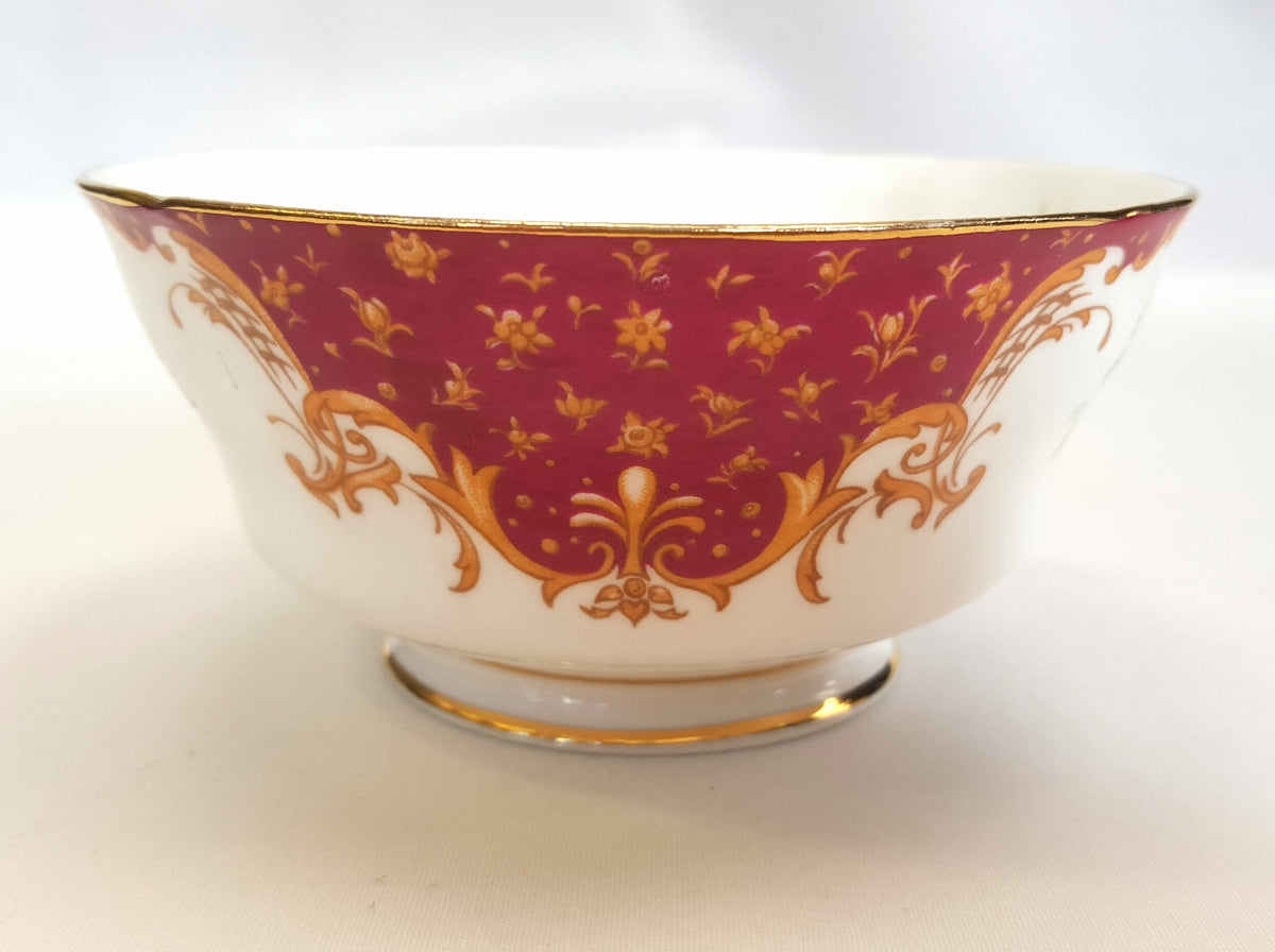 Vintage Paragon ‘Rockingham’ Fine Bone China Open Sugar Bowl – Circa 1930s, England
