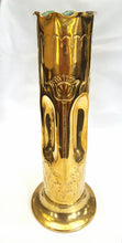 Load image into Gallery viewer, Pair of antique brass Nestor vases
