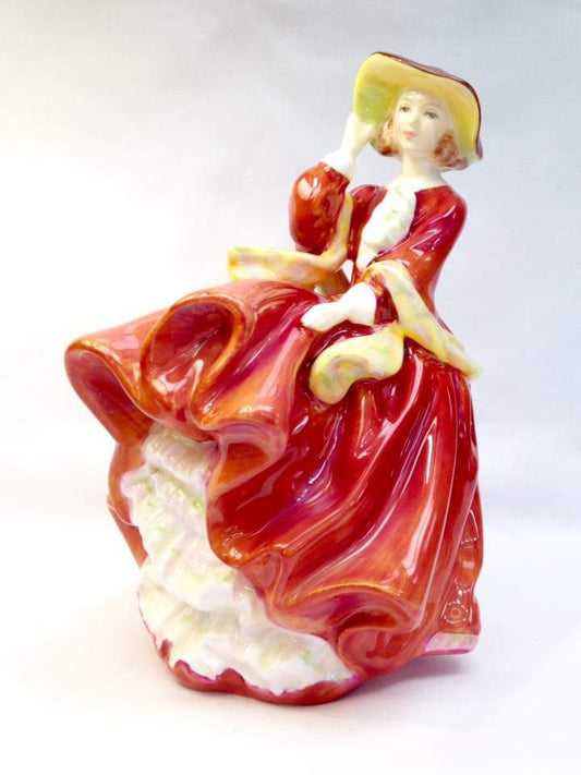 Exquisite Royal Doulton ‘Top O’ The Hill’ Petite Lady – Fine Bone China HN 4778